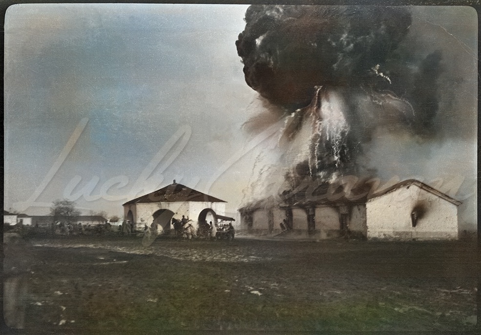  Взрыв в пороховом складе цитадели Тирасполя во время Первой мировой войны